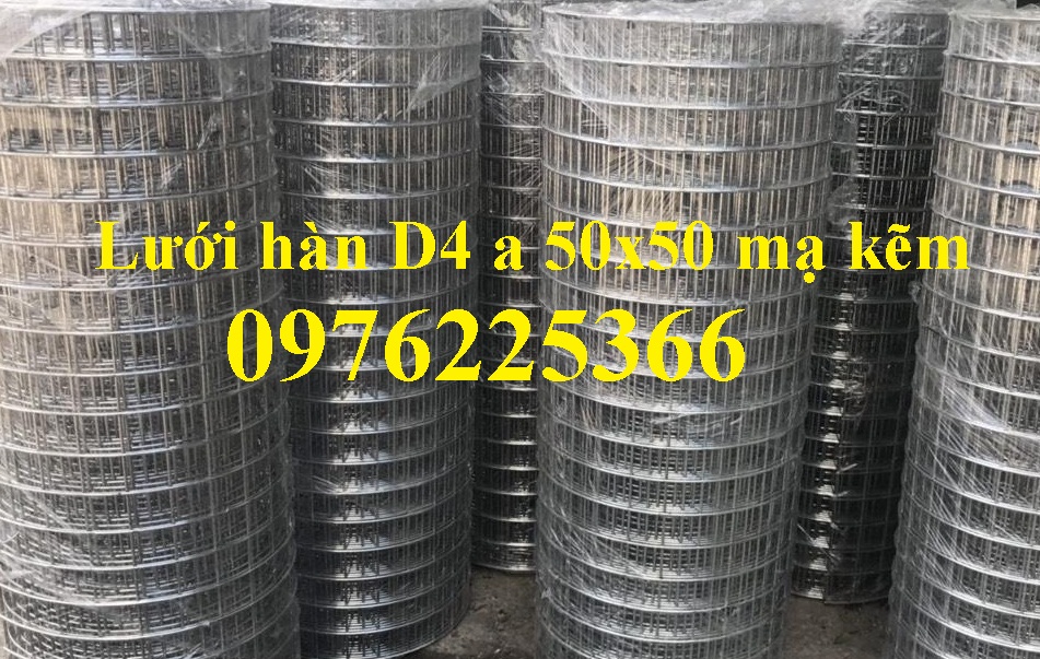 Lưới th&eacute;p h&agrave;n mạ kẽm D2, D3, D4