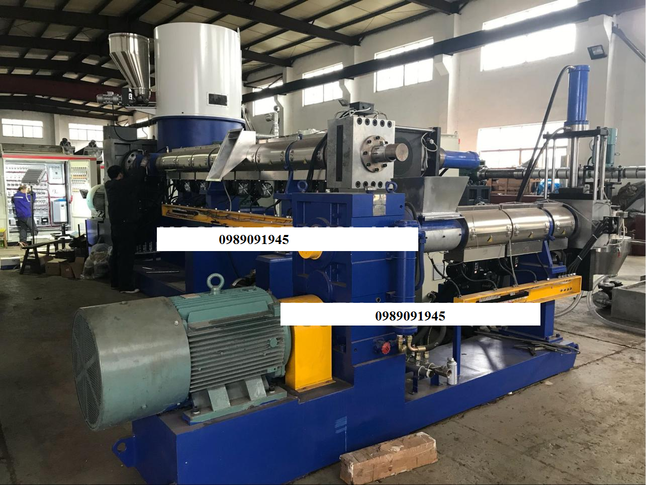 M&aacute;y tạo hạt hai giai đoạn m&agrave;ng PEPP ZL-180/200