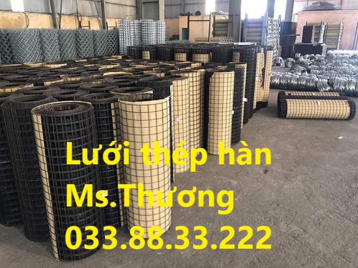 Lưới th&eacute;p h&agrave;n cuộn mạ kẽm d&agrave;y 3 ly mắt 10cm h&agrave;ng c&oacute; sẵn
