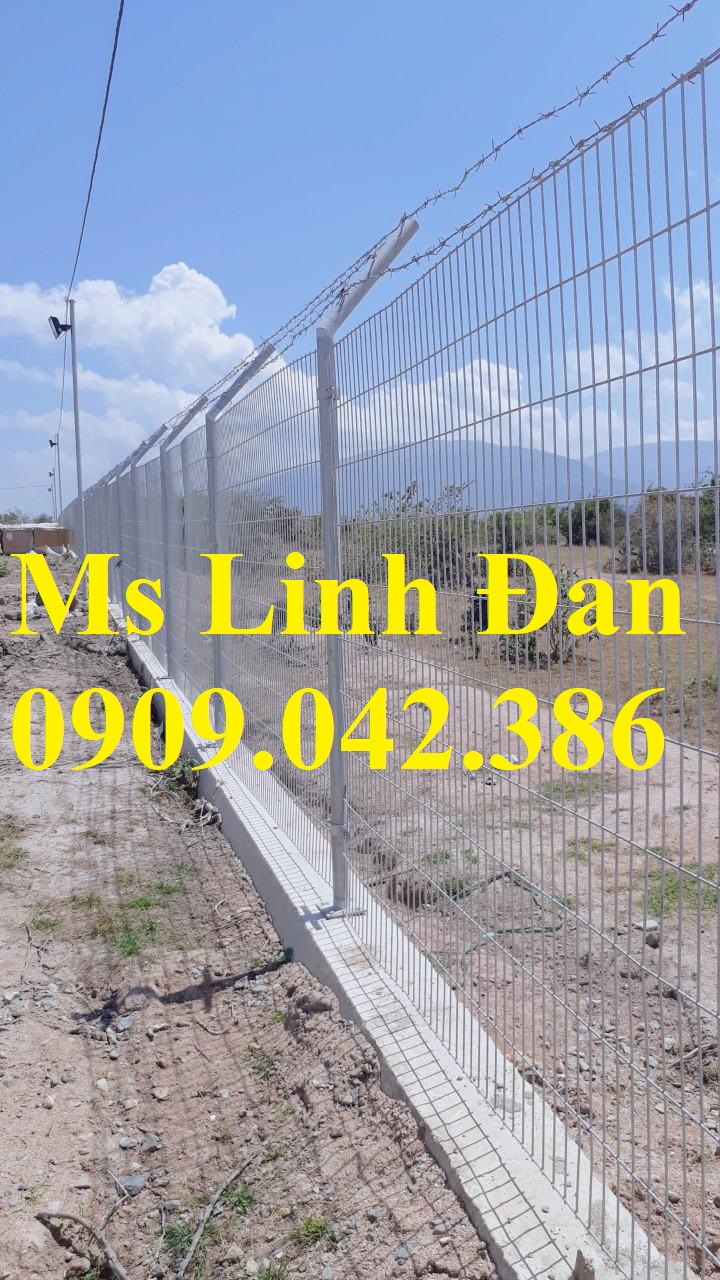 Lưới th&eacute;p h&agrave;ng r&agrave;o sơn tĩnh điện