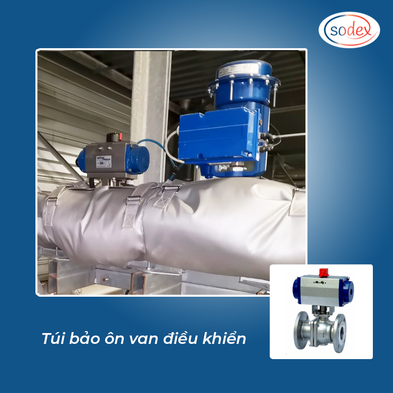 T&uacute;i bảo &ocirc;n van điều khiển th&aacute;o lắp t&ugrave;y chỉnh