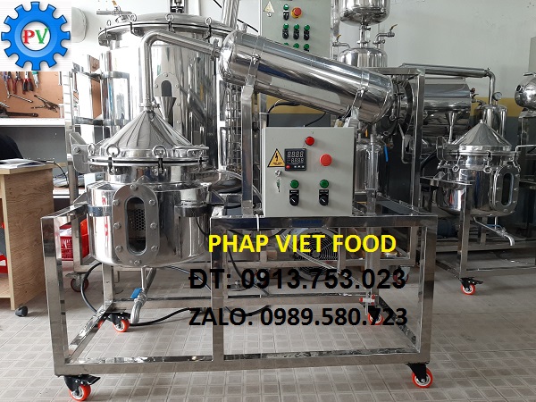 Máy chưng cất tinh dầu hoa hồng