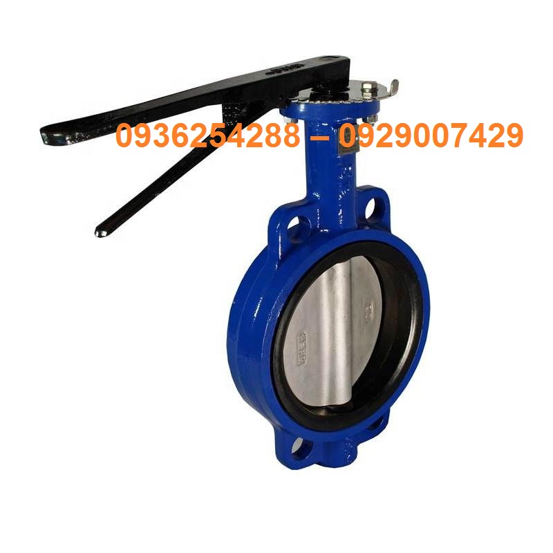 Van bướm DN32 tay gạt
