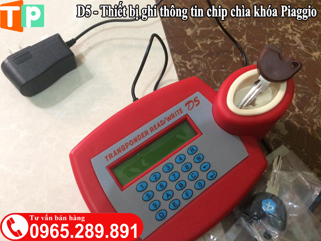 Thiết bị l&agrave;m ch&igrave;a kh&oacute;a xe Piaggio &ndash; D5