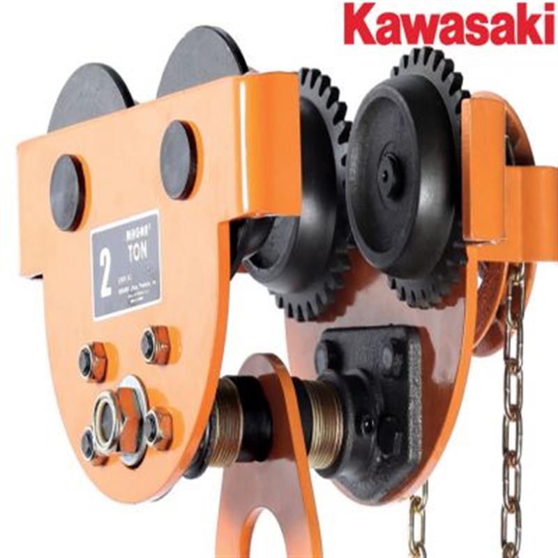 Con chạy x&iacute;ch k&eacute;o tay 1 tấn Kawasaki