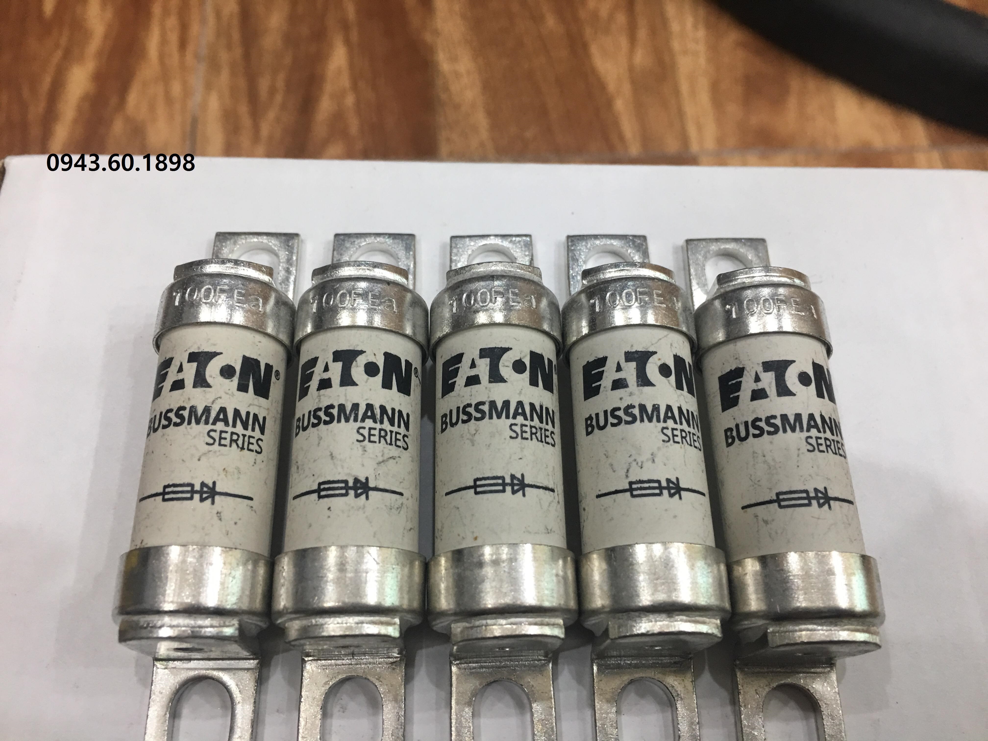 Cầu chì Bussmann 100FE xuất xứ Ấn Độ